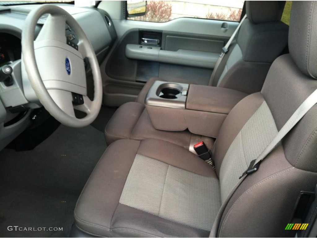 2005 F150 XL SuperCab 4x4 - True Blue Metallic / Medium Flint Grey photo #7