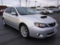 2008 Spark Silver Metallic Subaru Impreza WRX Wagon  photo #2