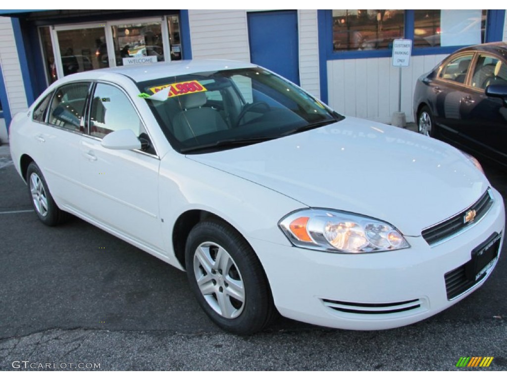 2007 Impala LS - White / Gray photo #3