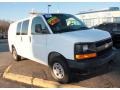 Summit White - Express 3500 Commercial Van Photo No. 3