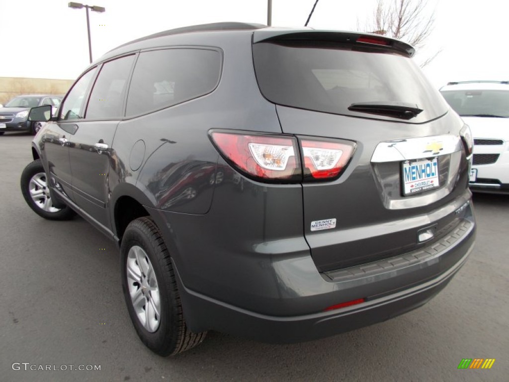 2013 Traverse LS - Cyber Gray Metallic / Dark Titanium/Light Titanium photo #5