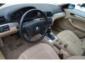2003 BMW 3 Series Beige Interior Prime Interior Photo