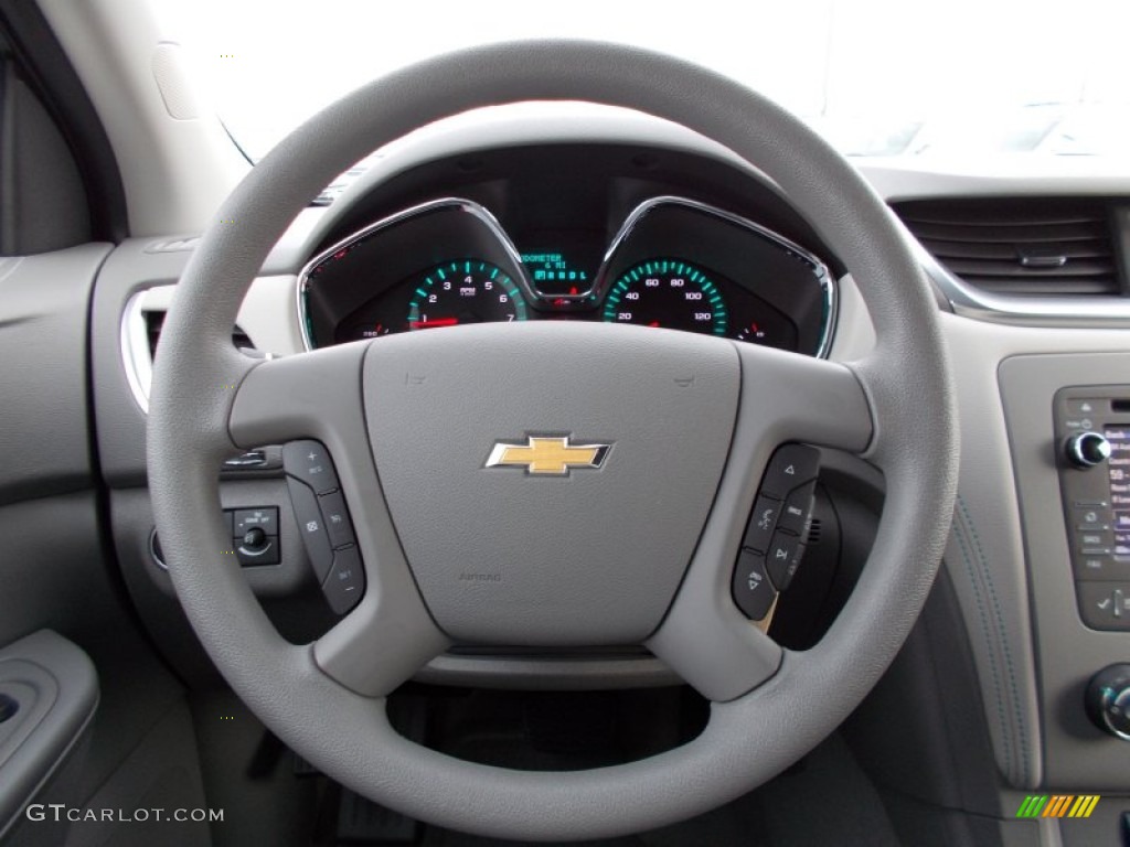 2013 Traverse LS - Cyber Gray Metallic / Dark Titanium/Light Titanium photo #25