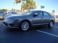 2010 Sterling Grey Metallic Ford Fusion SEL V6  photo #6