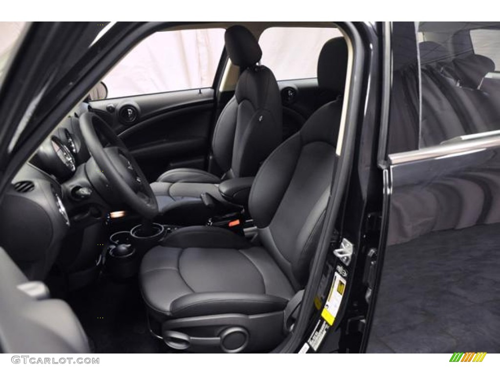 Carbon Black Interior 2013 Mini Cooper S Countryman Photo #75114534
