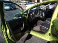 2011 Lime Squeeze Metallic Ford Fiesta SEL Sedan  photo #9
