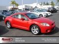 2007 Pure Red Mitsubishi Eclipse GS Coupe  photo #1