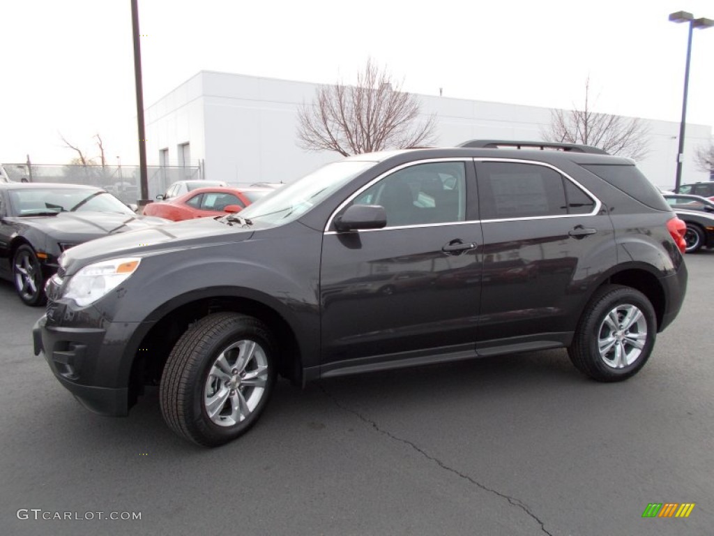 2013 Equinox LT AWD - Tungsten Metallic / Jet Black photo #6