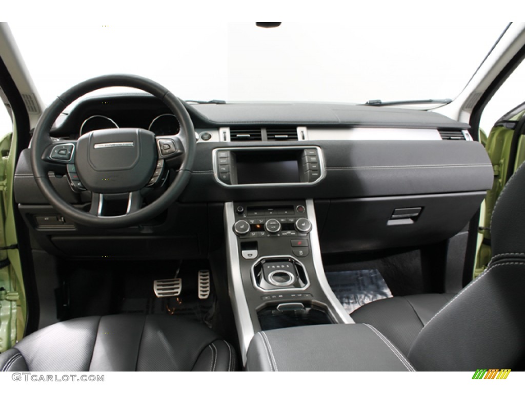 2012 Land Rover Range Rover Evoque Dynamic Dynamic Ebony/Cirrus Dashboard Photo #75115935