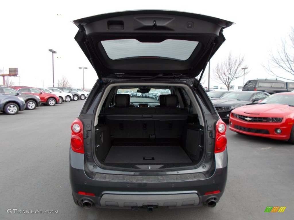 2013 Equinox LTZ - Ashen Gray Metallic / Jet Black photo #9