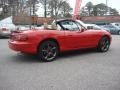 2001 Classic Red Mazda MX-5 Miata LS Roadster  photo #3