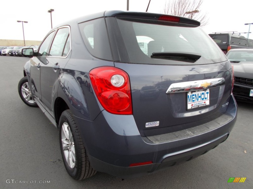 2013 Equinox LS - Atlantis Blue Metallic / Jet Black photo #5