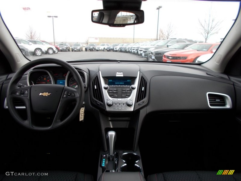 2013 Equinox LS - Atlantis Blue Metallic / Jet Black photo #12