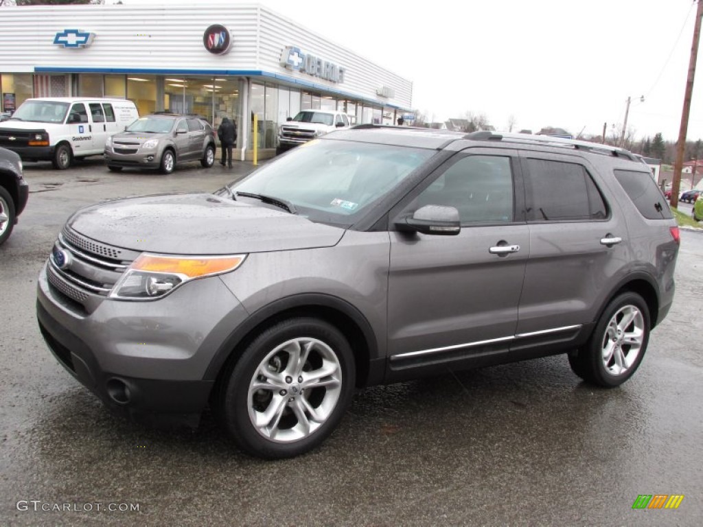 Sterling Grey Metallic Ford Explorer