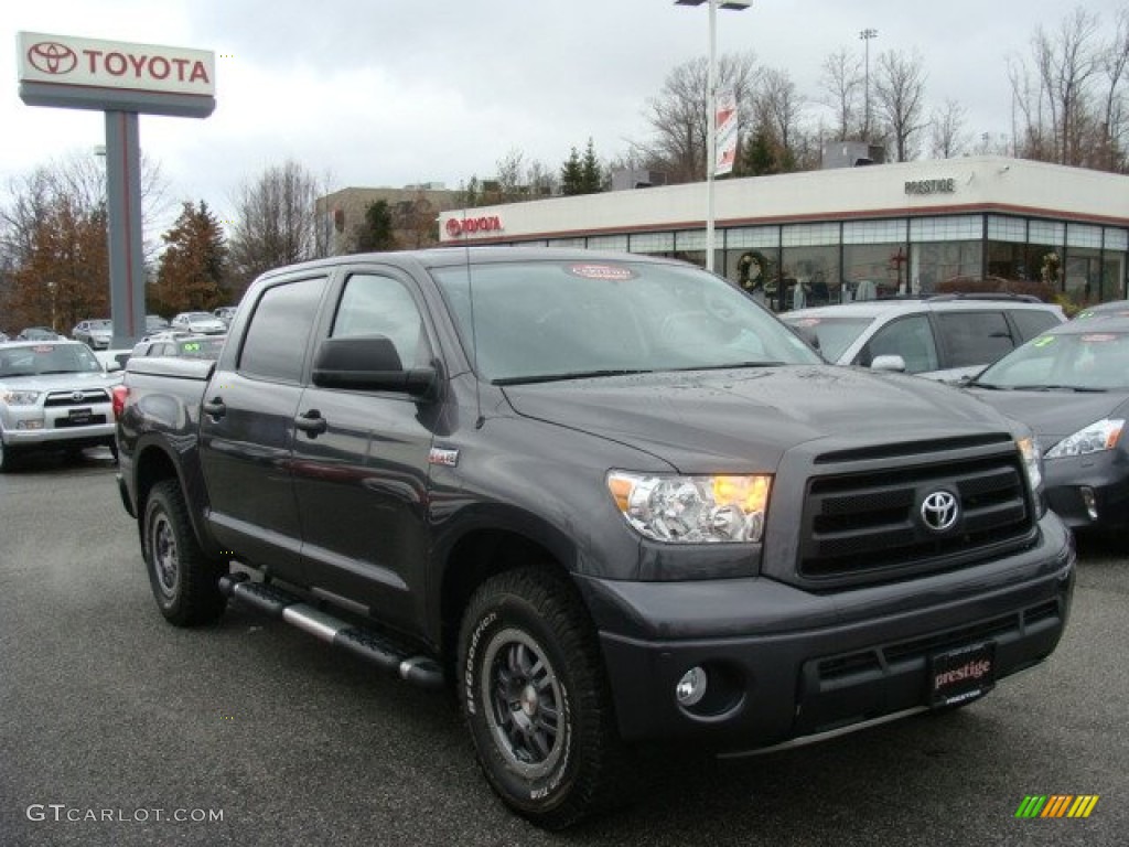 2011 Tundra TRD Rock Warrior CrewMax 4x4 - Magnetic Gray Metallic / Black photo #1