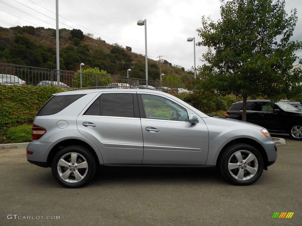 Iridium Silver Metallic 2009 Mercedes-Benz ML 350 4Matic Exterior Photo #75117807