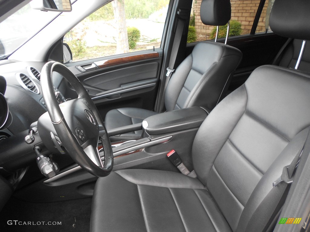 Black Interior 2009 Mercedes-Benz ML 350 4Matic Photo #75118005