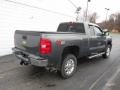 2011 Steel Green Metallic Chevrolet Silverado 2500HD LT Extended Cab 4x4  photo #9