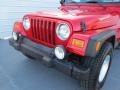 2005 Flame Red Jeep Wrangler Unlimited 4x4  photo #9