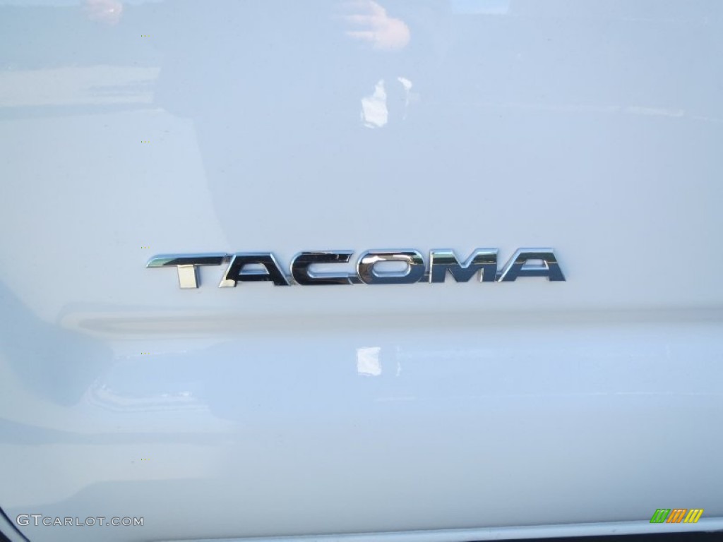 2013 Tacoma V6 SR5 Prerunner Double Cab - Super White / Graphite photo #12