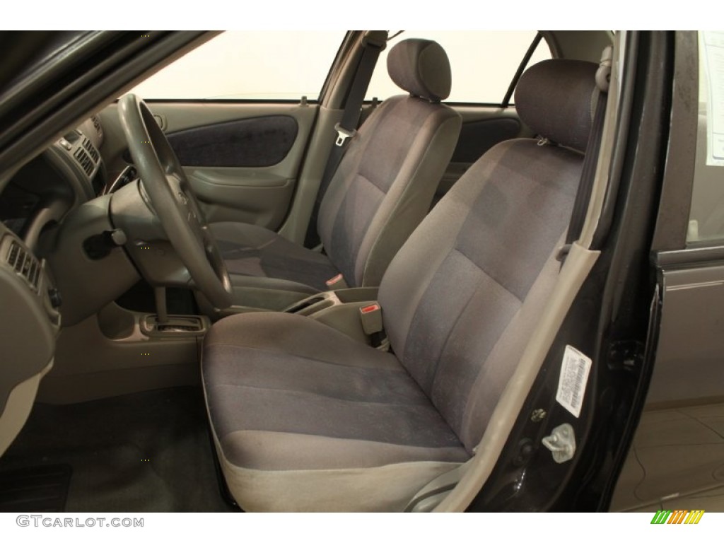 1999 Corolla VE - Satin Black Metallic / Light Charcoal photo #5