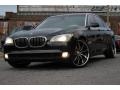 2009 Ruby Black Metallic BMW 7 Series 750Li Sedan  photo #2