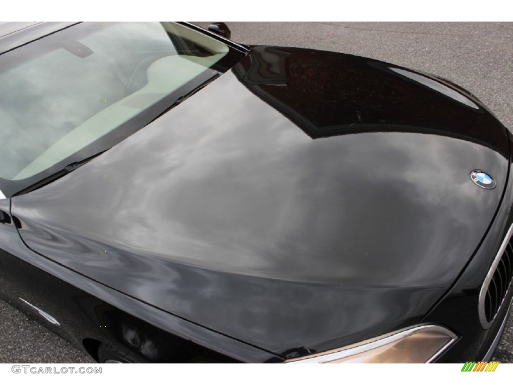 2009 7 Series 750Li Sedan - Ruby Black Metallic / Champagne Full Merino Leather photo #20