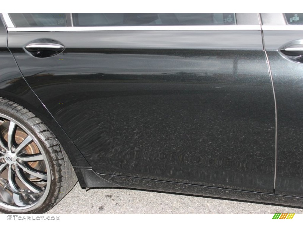 2009 7 Series 750Li Sedan - Ruby Black Metallic / Champagne Full Merino Leather photo #36