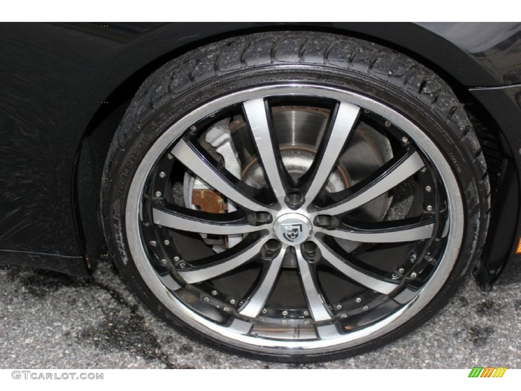 2009 7 Series 750Li Sedan - Ruby Black Metallic / Champagne Full Merino Leather photo #38