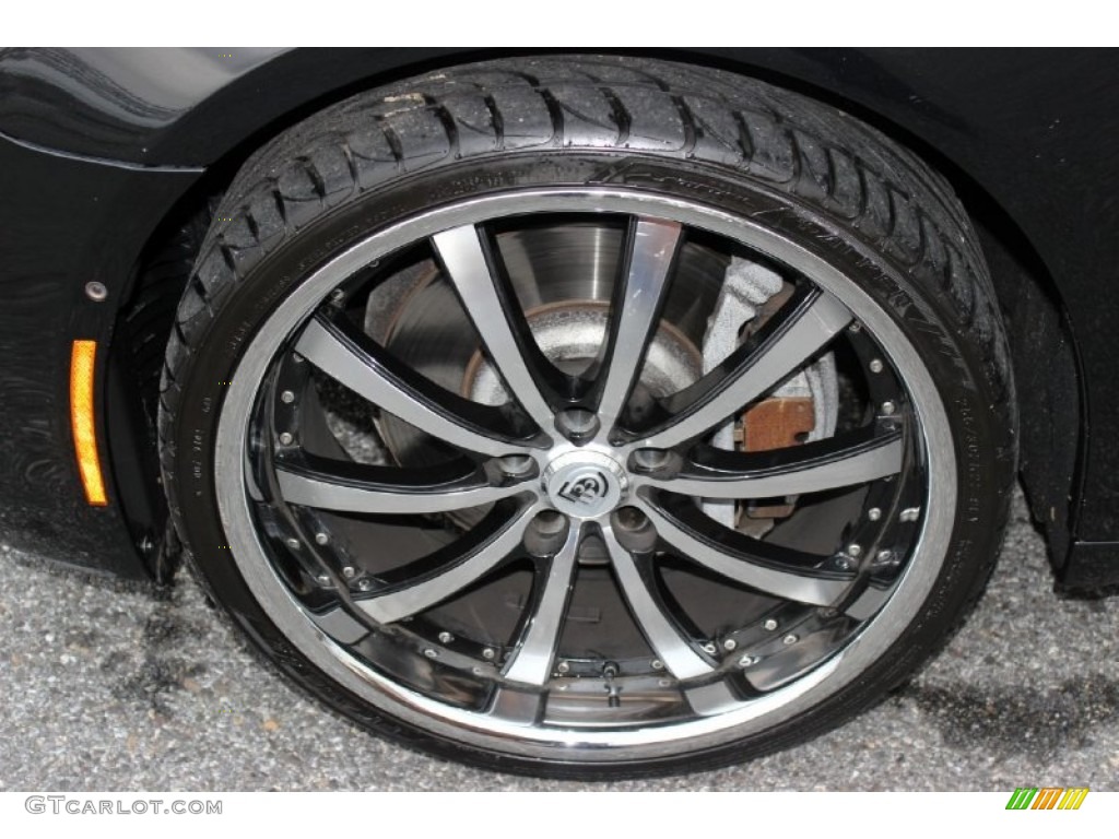 2009 7 Series 750Li Sedan - Ruby Black Metallic / Champagne Full Merino Leather photo #39