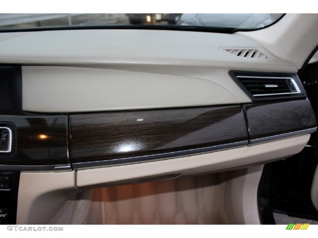 2009 7 Series 750Li Sedan - Ruby Black Metallic / Champagne Full Merino Leather photo #84