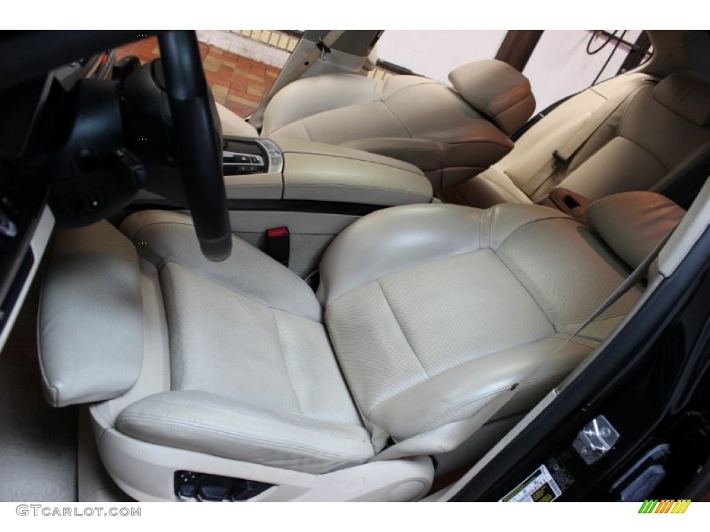 2009 7 Series 750Li Sedan - Ruby Black Metallic / Champagne Full Merino Leather photo #98