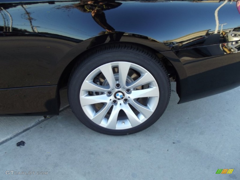 2013 3 Series 328i Coupe - Jet Black / Black photo #12