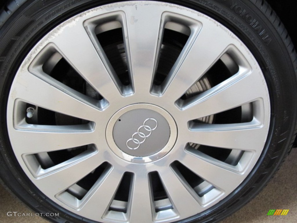 2005 A8 L 4.2 quattro - Brilliant Black / Black photo #12