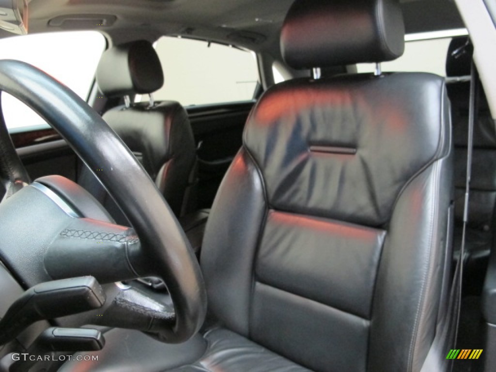 2005 A8 L 4.2 quattro - Brilliant Black / Black photo #16
