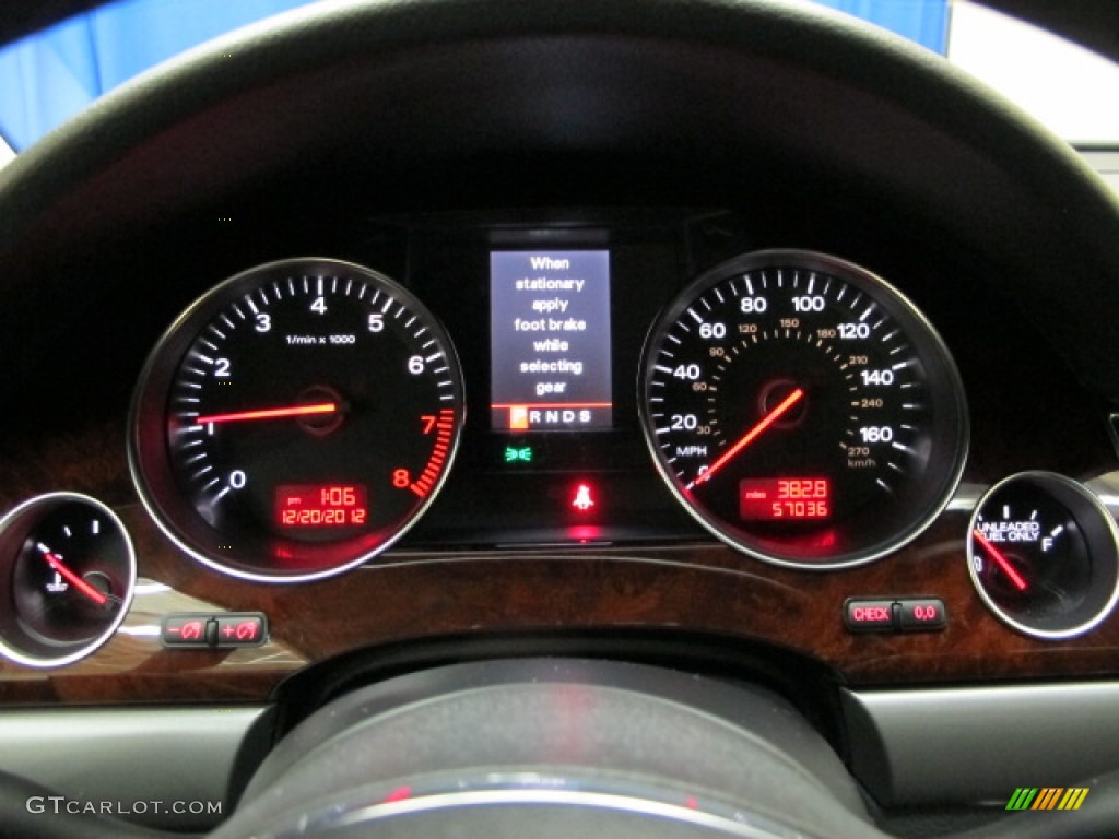 2005 Audi A8 L 4.2 quattro Gauges Photo #75125109