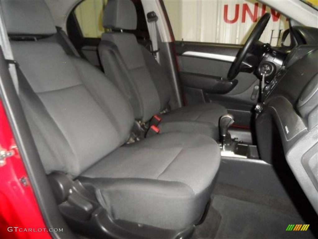 2010 Aveo LS Sedan - Victory Red / Charcoal photo #17