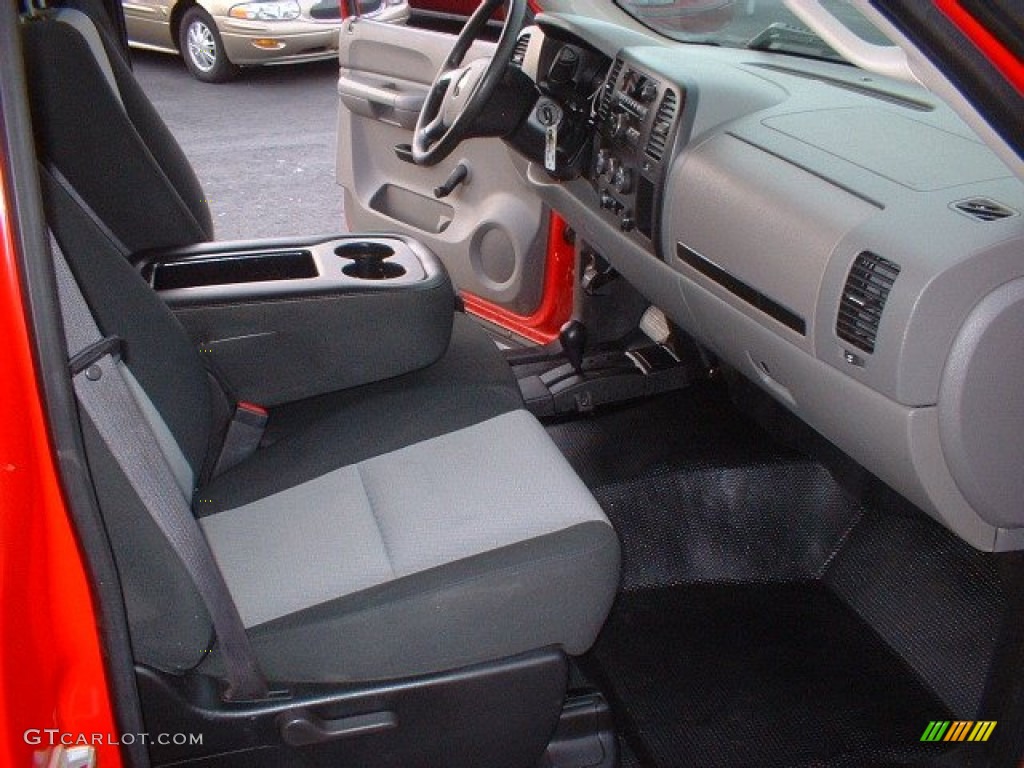 2009 Silverado 1500 Regular Cab 4x4 - Victory Red / Dark Titanium photo #12