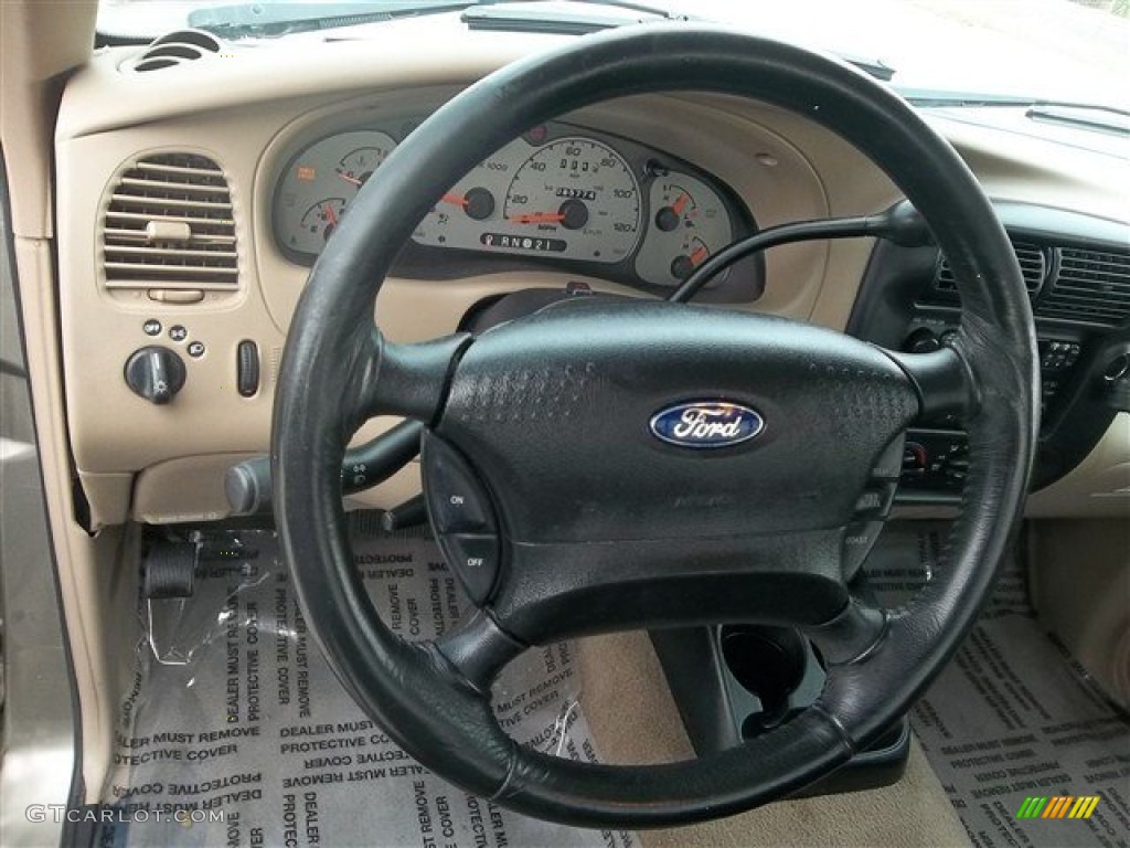 2003 Ranger XL Regular Cab - Arizona Beige Metallic / Medium Pebble photo #13