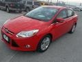 2012 Race Red Ford Focus SEL Sedan  photo #7