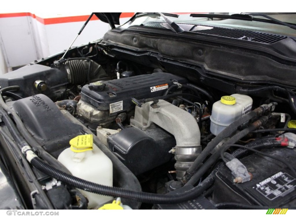 2003 Dodge Ram 2500 SLT Quad Cab 4x4 5.9 Liter OHV 24-Valve Cummins Turbo Diesel Inline 6 Cylinder Engine Photo #75128114