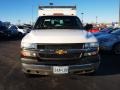 Summit White - Silverado 3500 Regular Cab 4x4 Chassis Utility Truck Photo No. 8