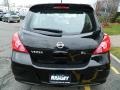 2010 Super Black Nissan Versa 1.8 SL Hatchback  photo #3