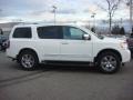 Blizzard White - Armada Platinum 4WD Photo No. 3