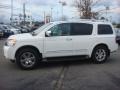Blizzard White - Armada Platinum 4WD Photo No. 7