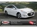 2011 Porcelain White Pearl Hyundai Sonata Hybrid  photo #1