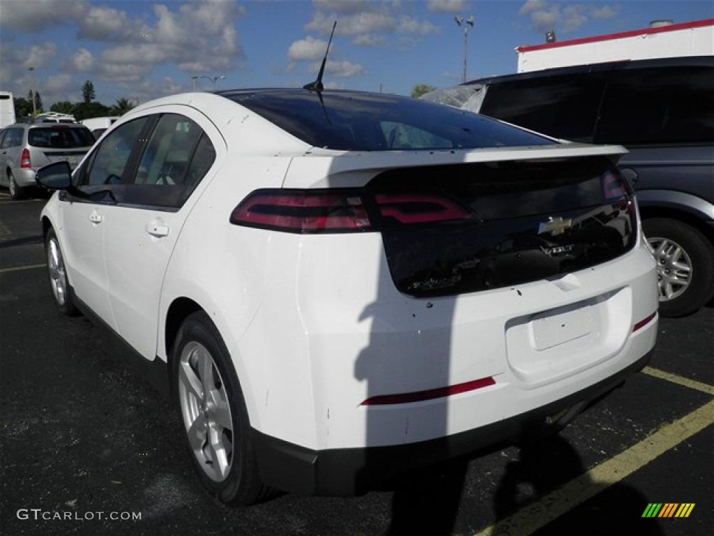 2012 Volt Hatchback - Summit White / Jet Black/Ceramic White Accents photo #5