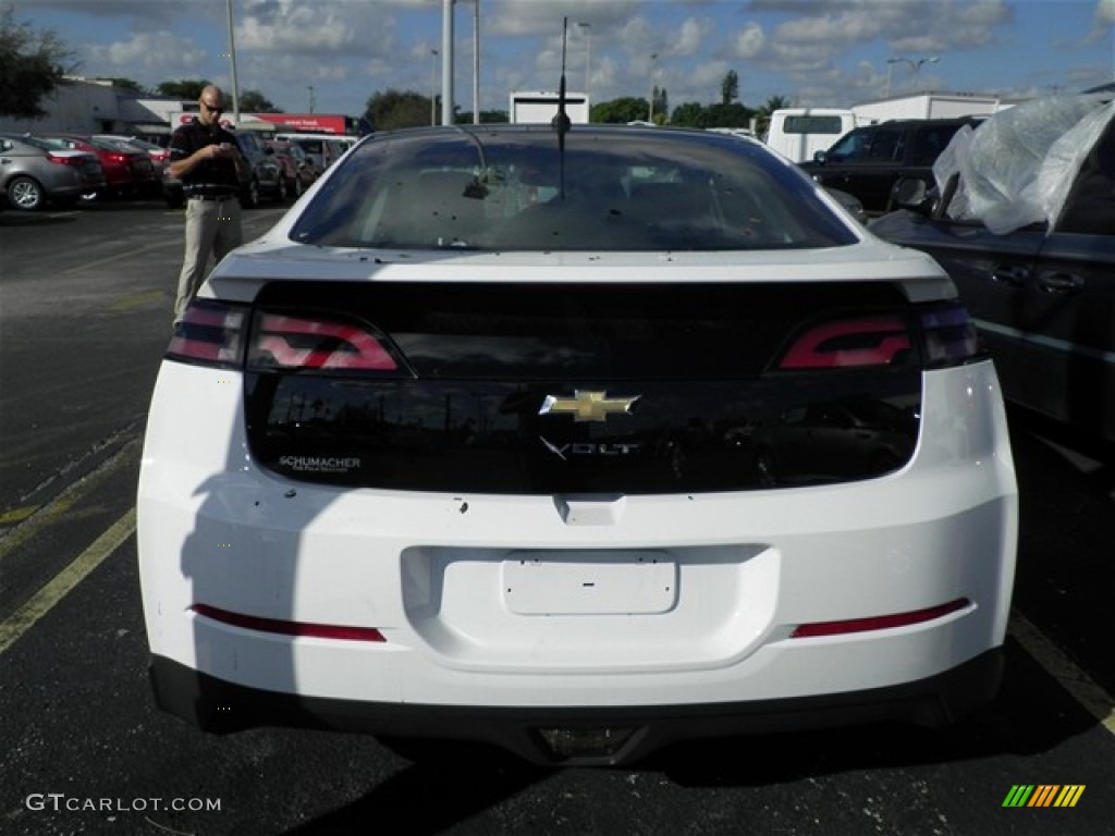 2012 Volt Hatchback - Summit White / Jet Black/Ceramic White Accents photo #6