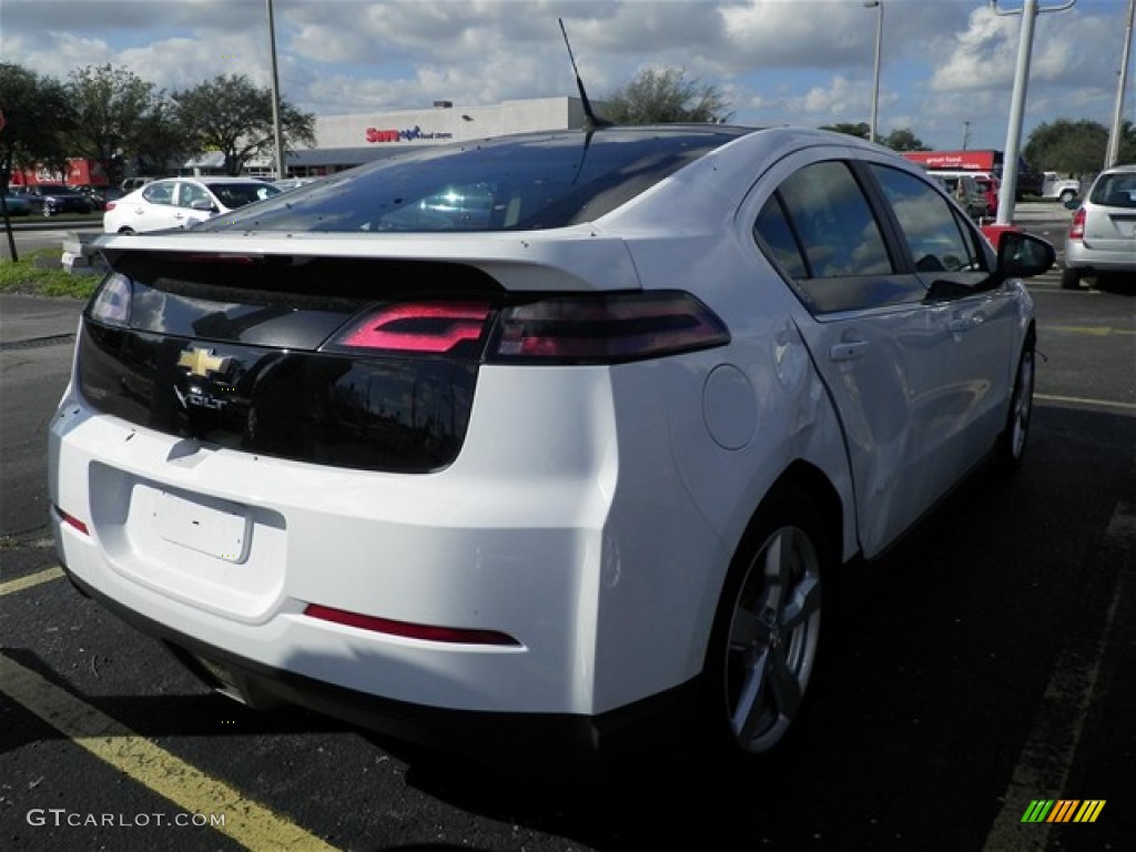 2012 Volt Hatchback - Summit White / Jet Black/Ceramic White Accents photo #9