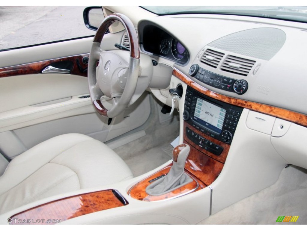 Stone Interior 2005 Mercedes-Benz E 320 4Matic Sedan Photo #75134806